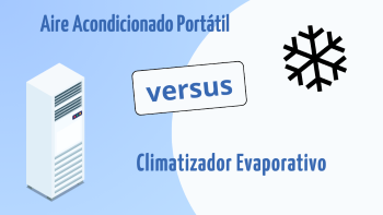 Comparativa entre el aire acondicionado portátil y el climatizador evaporativo