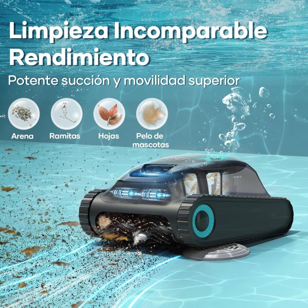 Limpieza total con el Aiper Scuba S1
