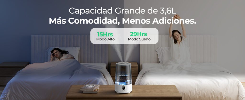 Gran capacidad de depósito